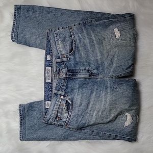 Vintage Lucky Brand Distressed Stained Jeans Size 6/28
